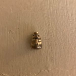 Pandora Snowman Sterling Silver Charm
